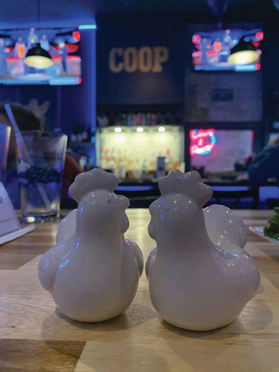 SUPER COOP: The Chicken Coop Kitchen and Bar is open seven days a week from 11:30 a.m. to 1 a.m., located in the Town Hall Lanes Plaza off Atwood Avenue in Johnston.